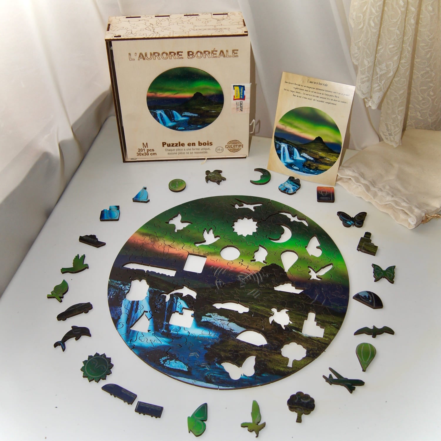 Northern Lights Wooden Puzzle