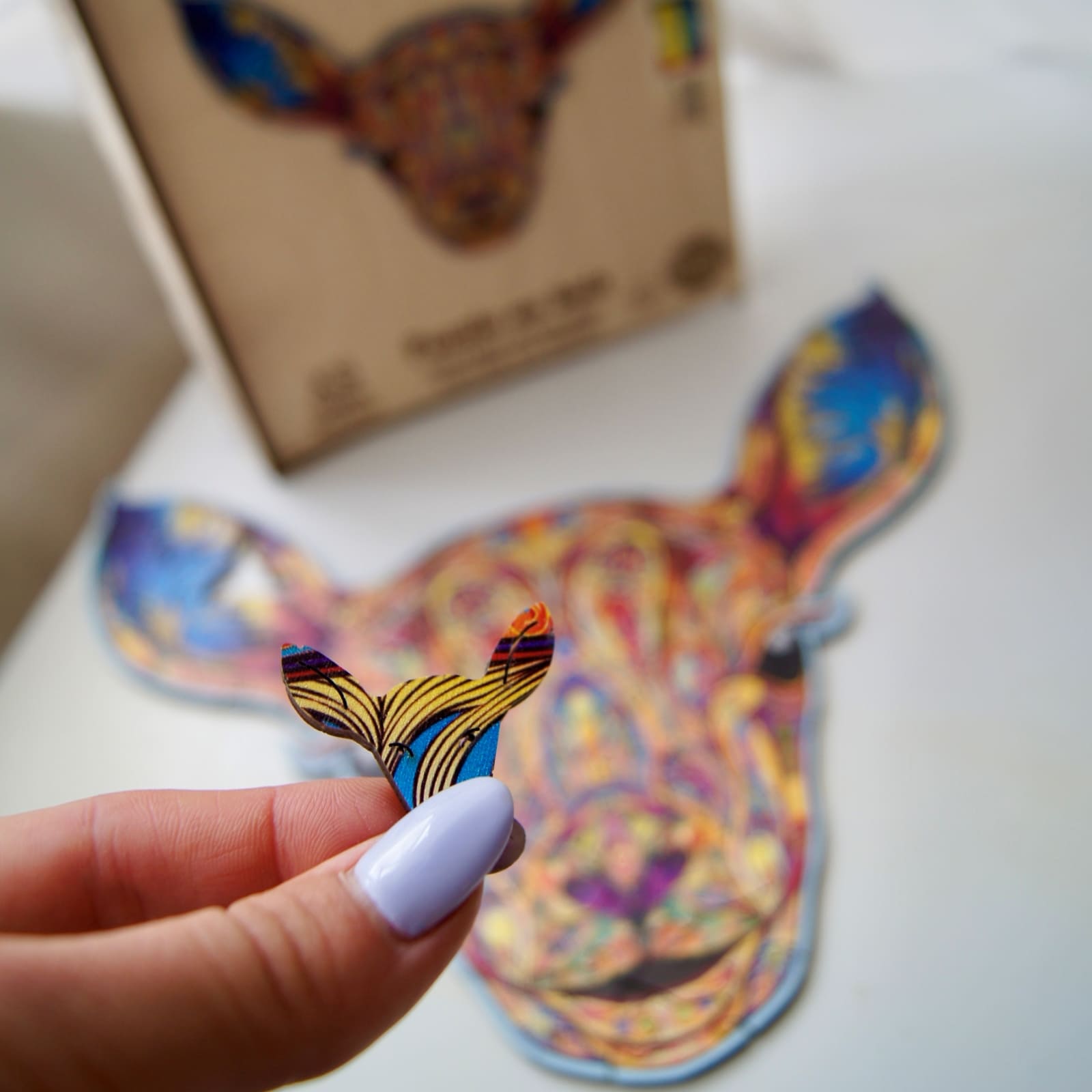 Frisky Doe Wooden Puzzle