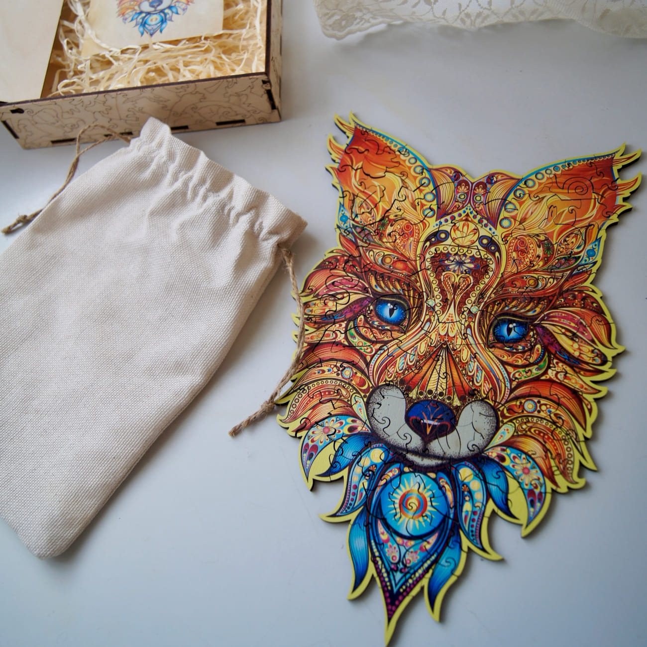 Sly Fox Wooden Puzzle