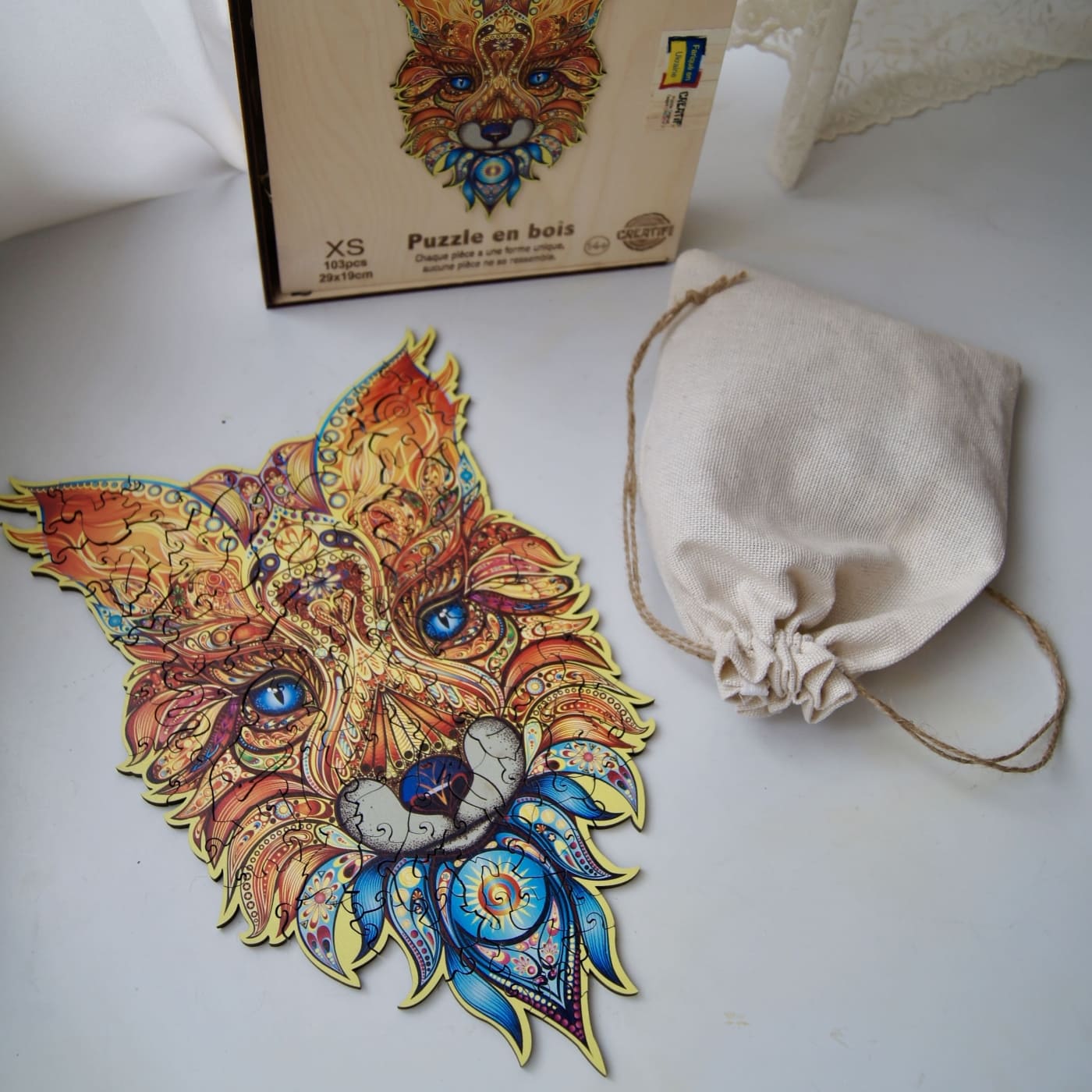 Sly Fox Wooden Puzzle