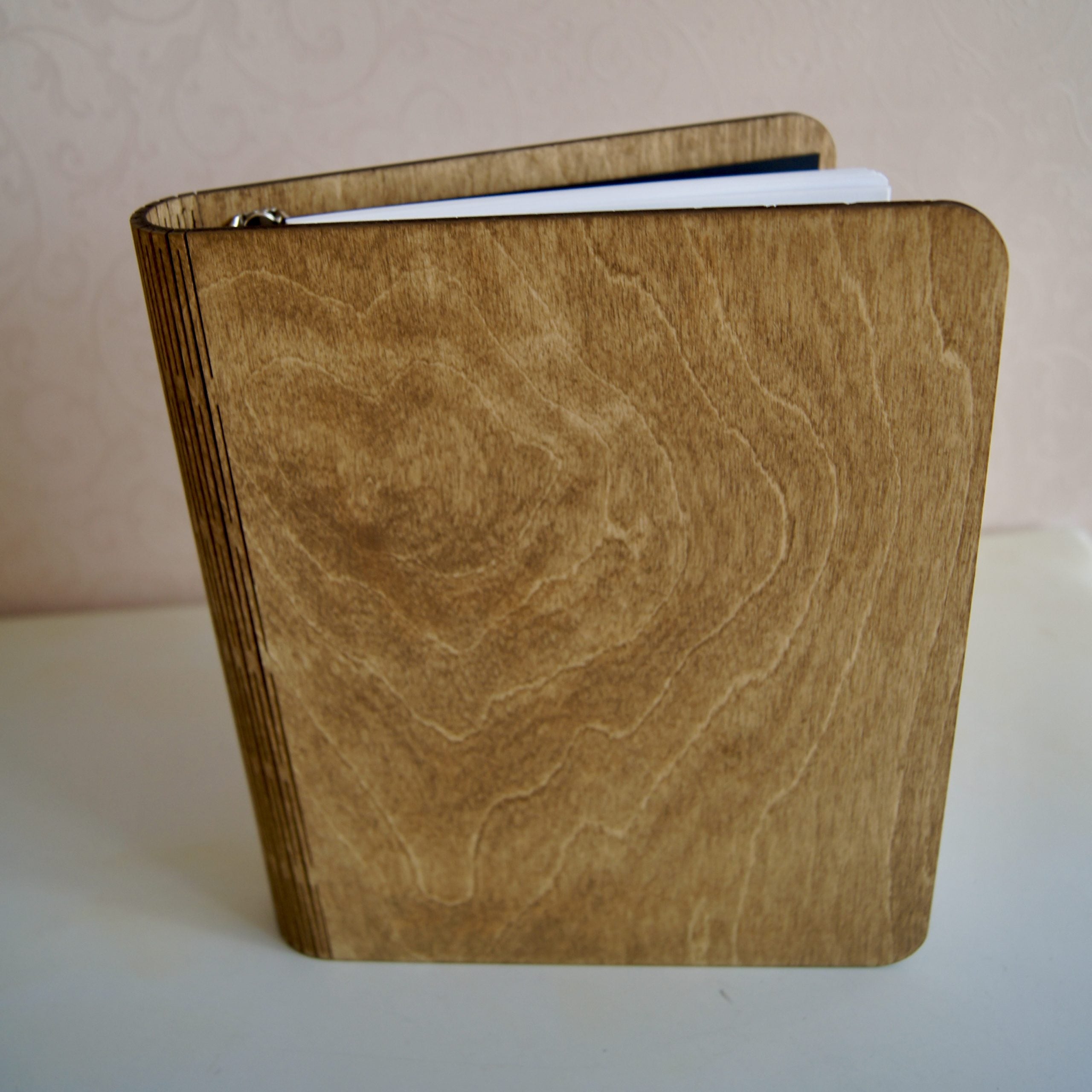 Wooden notebook