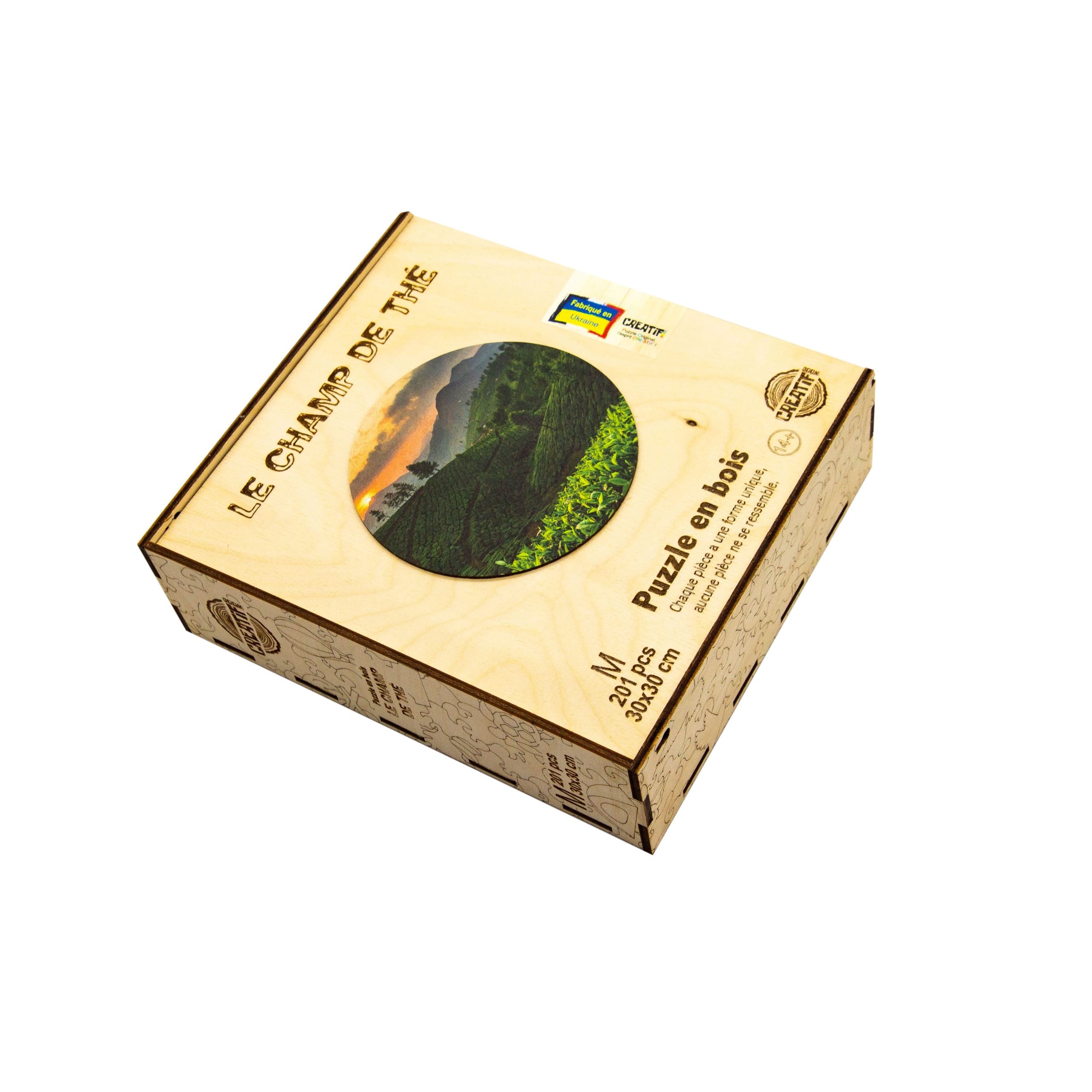 The Tea Field Wooden puzzle
