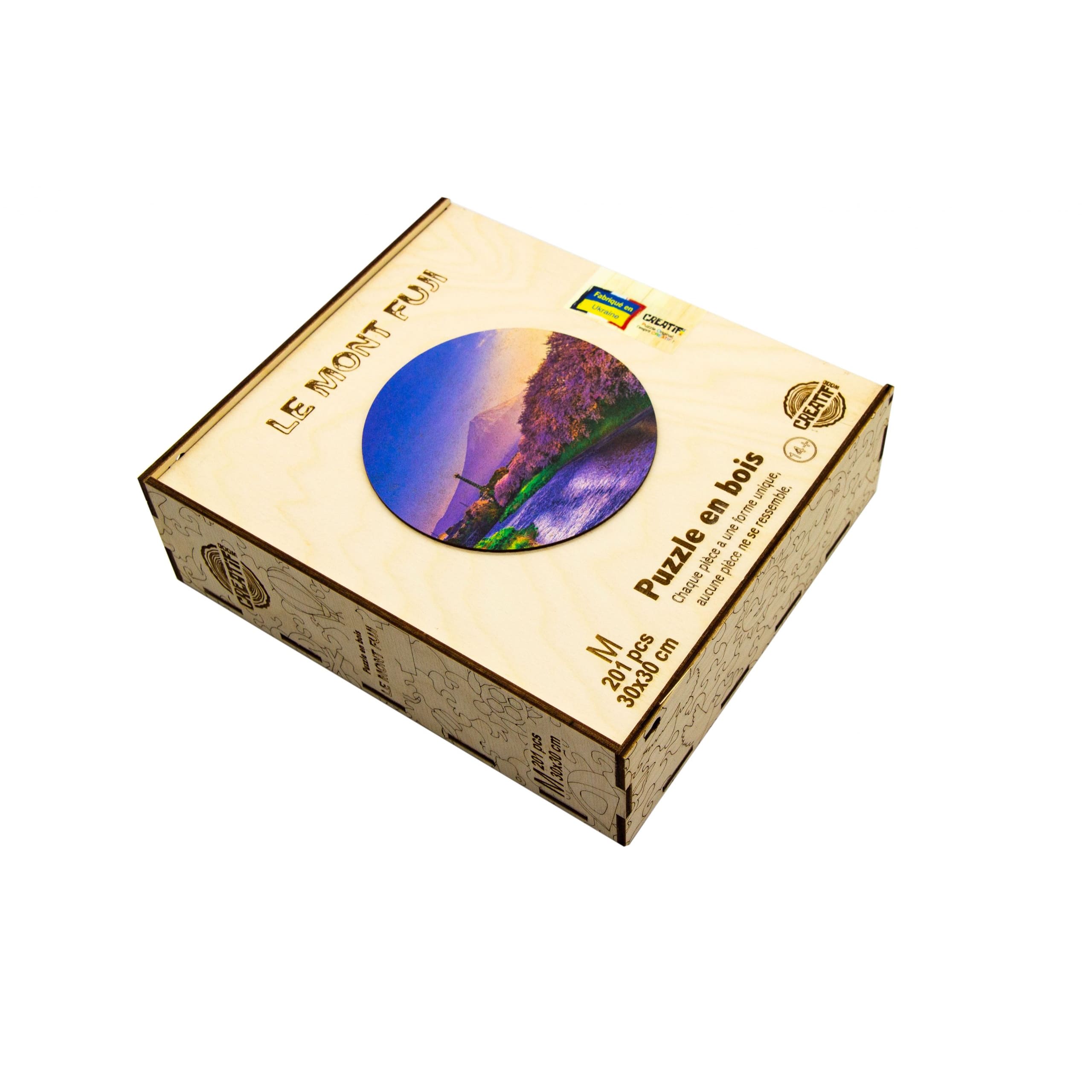 Mount Fuji Wooden Puzzle