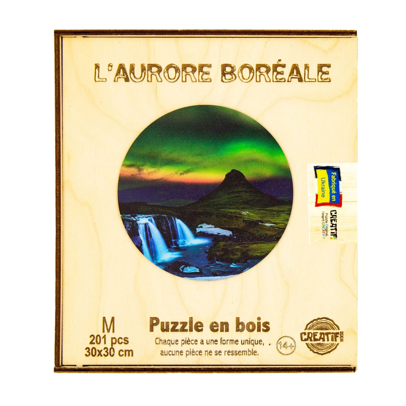 Northern Lights Wooden Puzzle