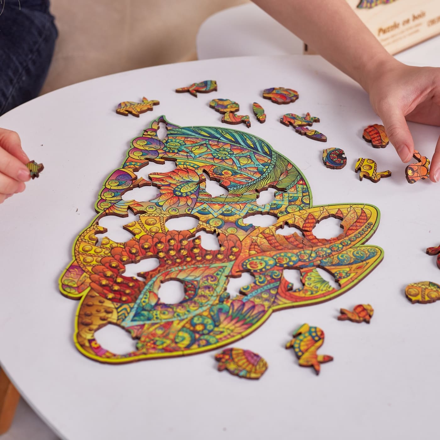 Gentle Rabbit Wooden Puzzle