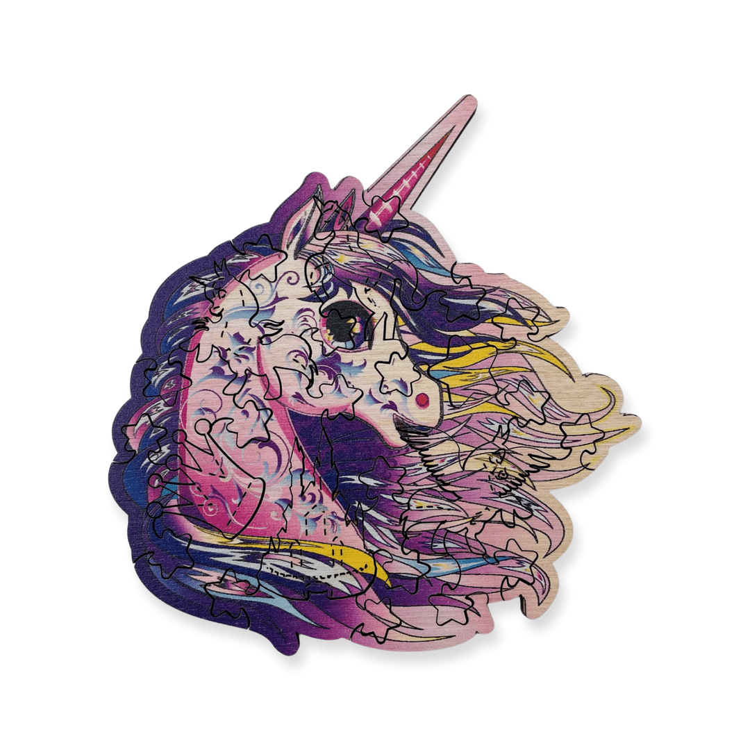 The Little Unicorn Wooden Puzzle