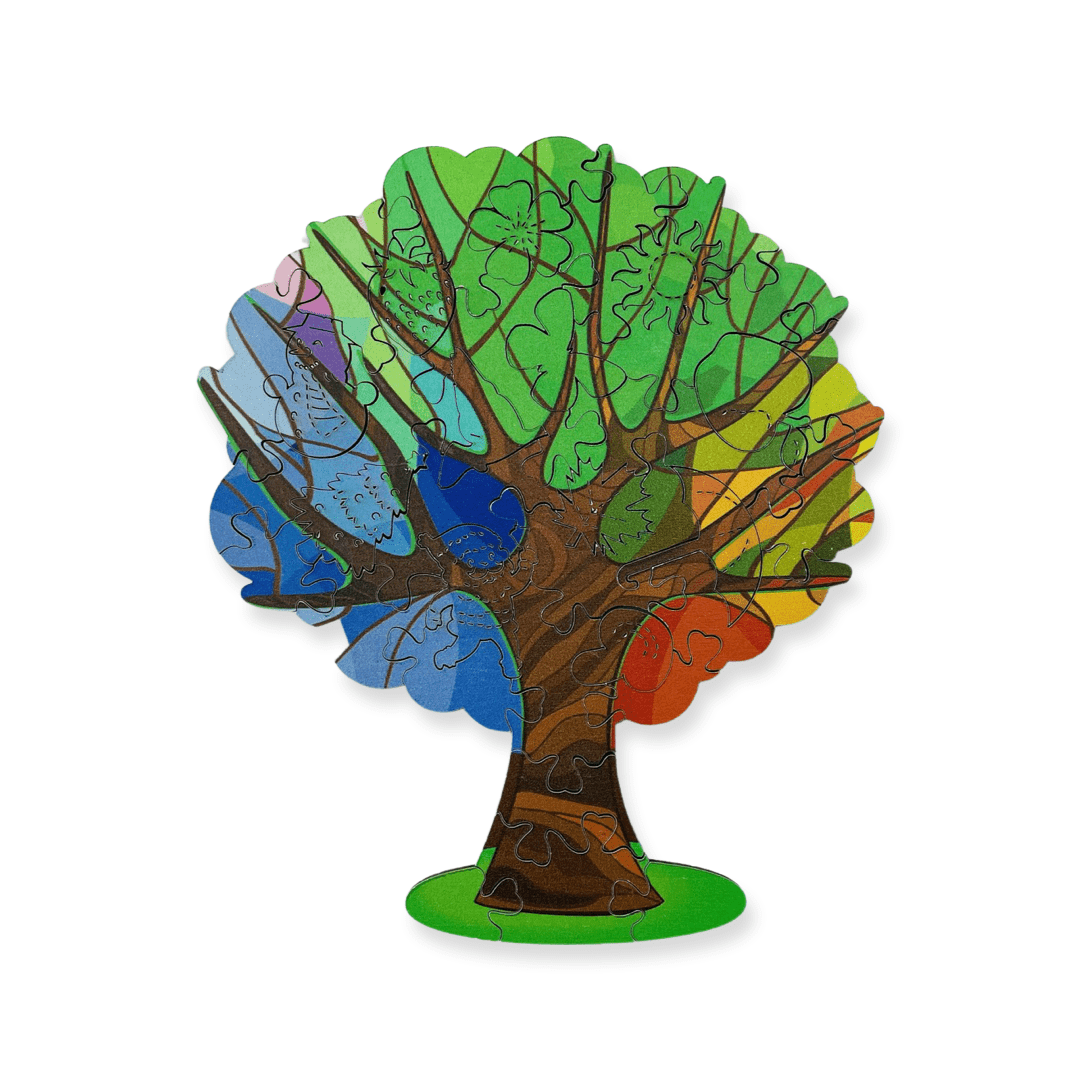 The 4 Seasons Wooden Puzzle