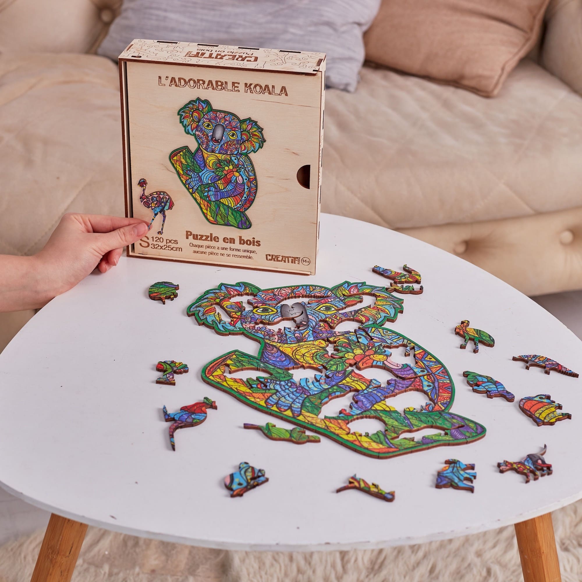 The Adorable Koala Wooden Puzzle
