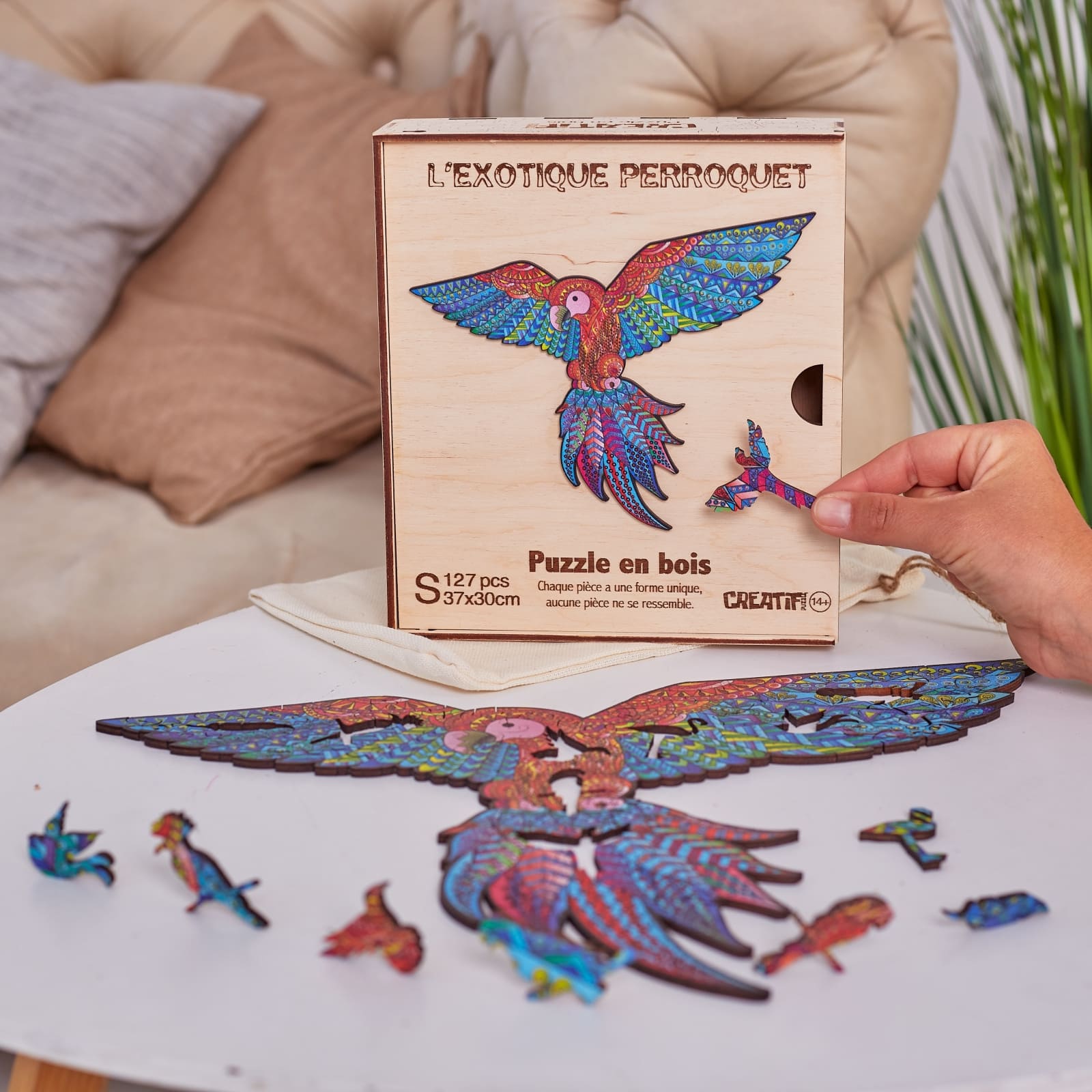 The Exotic Parrot Wooden Puzzle