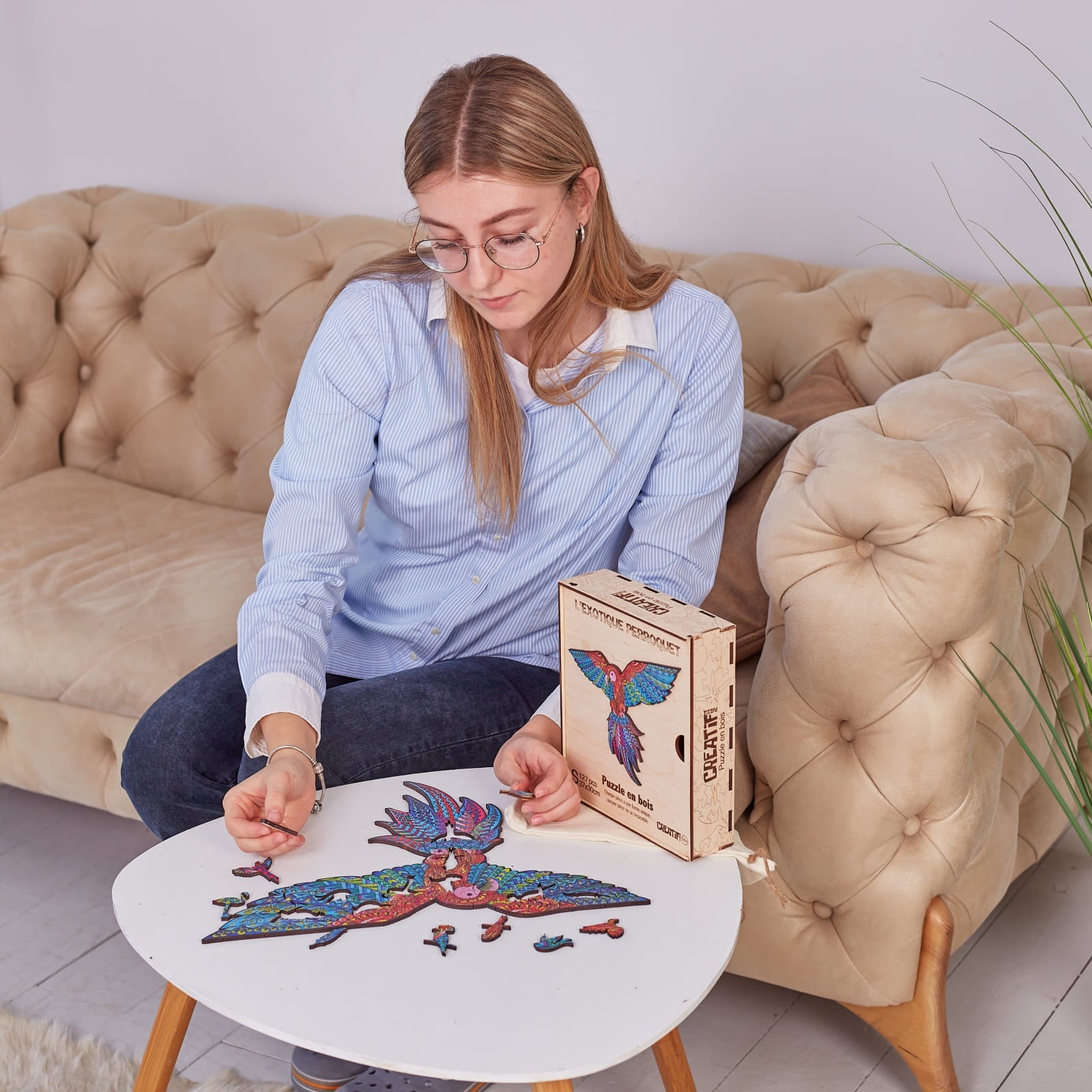 The Exotic Parrot Wooden Puzzle