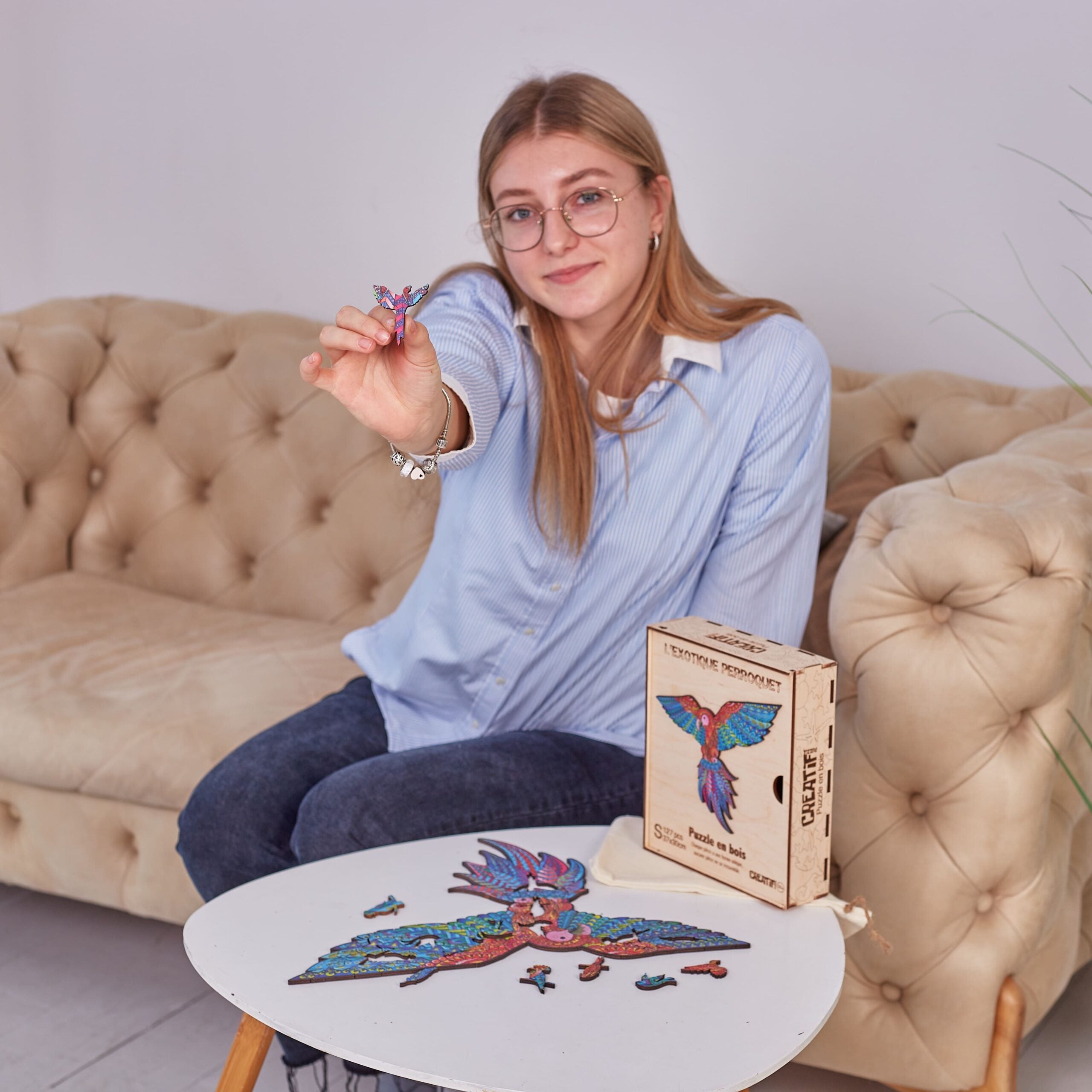 The Exotic Parrot Wooden Puzzle