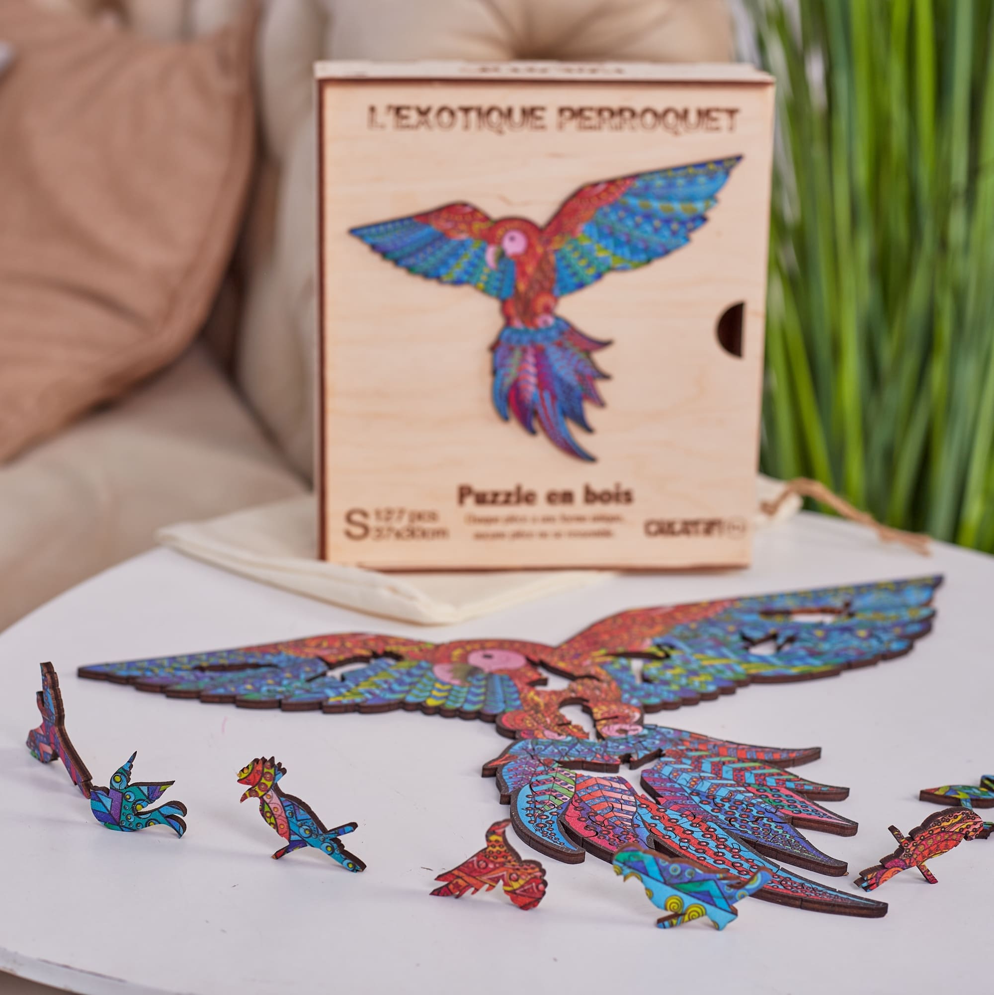The Exotic Parrot Wooden Puzzle