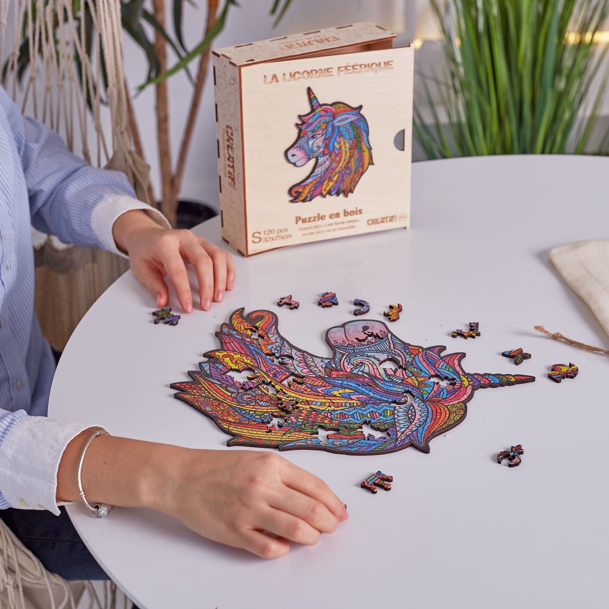 Fabulous Unicorn Wooden Puzzle