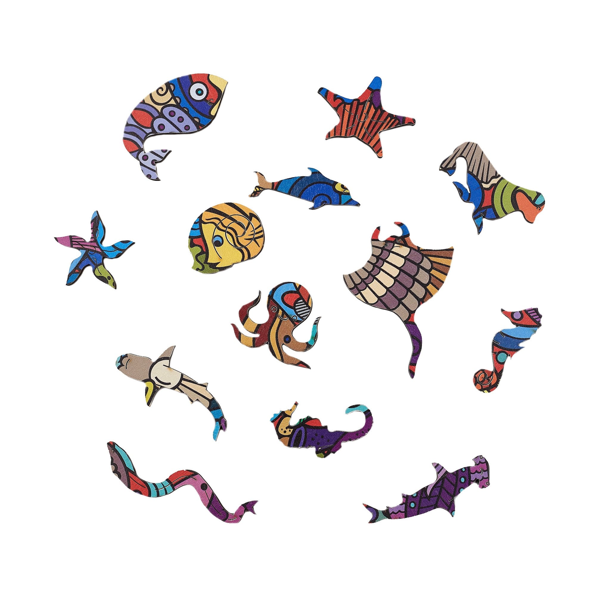 Planet Marina Wooden Puzzle