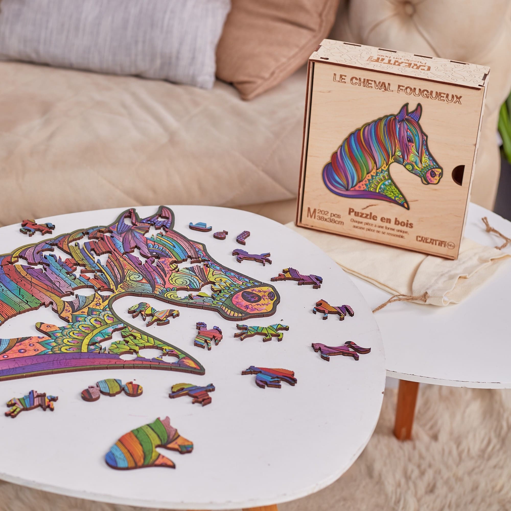 The Fiery Horse Wooden Puzzle