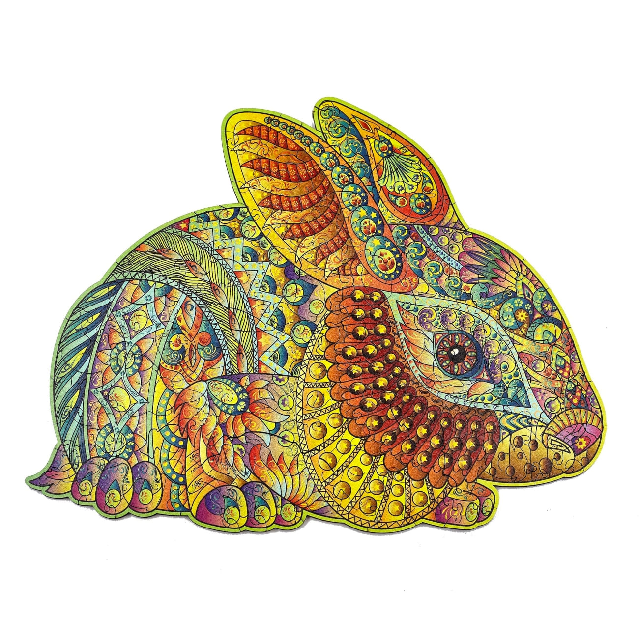 Gentle Rabbit Wooden Puzzle