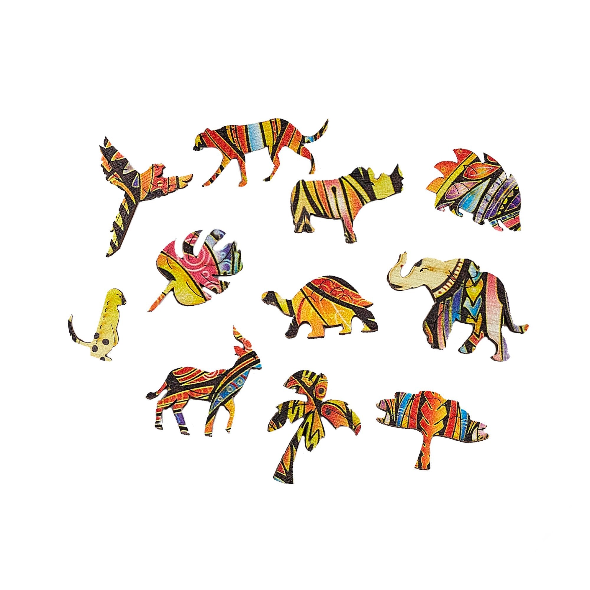 Majestic Lion Wooden Puzzle