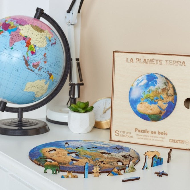 Planet Terra Wooden Puzzle