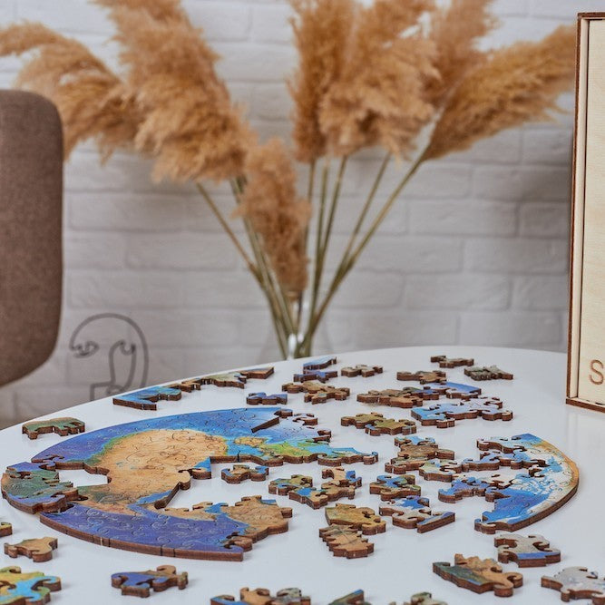Planet Terra Wooden Puzzle