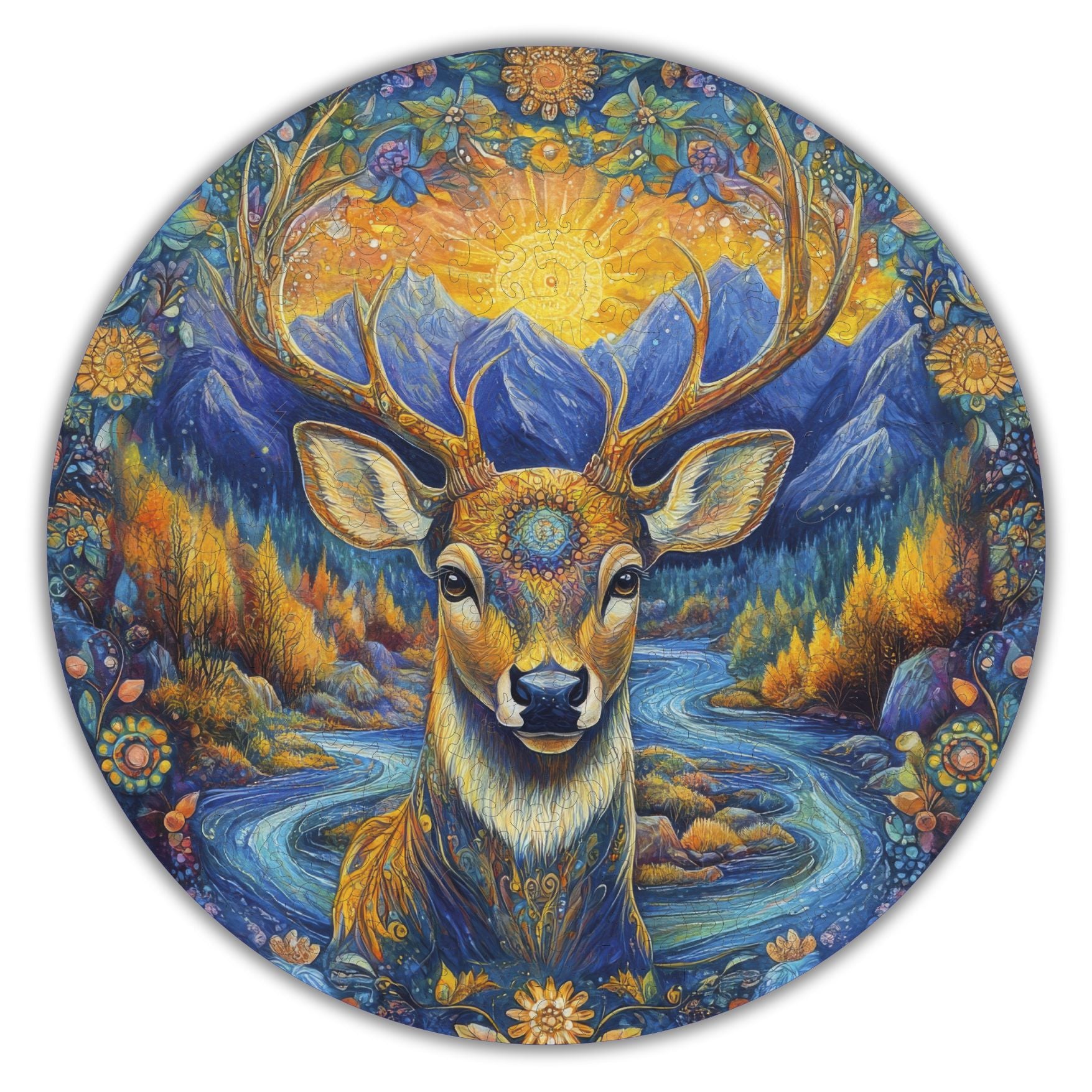 Forest Deer Wooden Puzzle