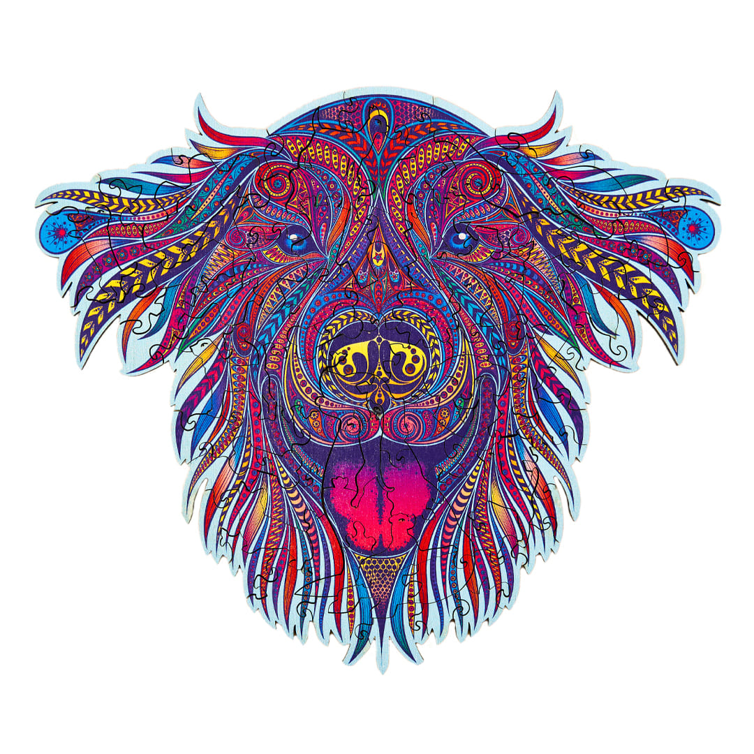 Faithful Dog Wooden Puzzle