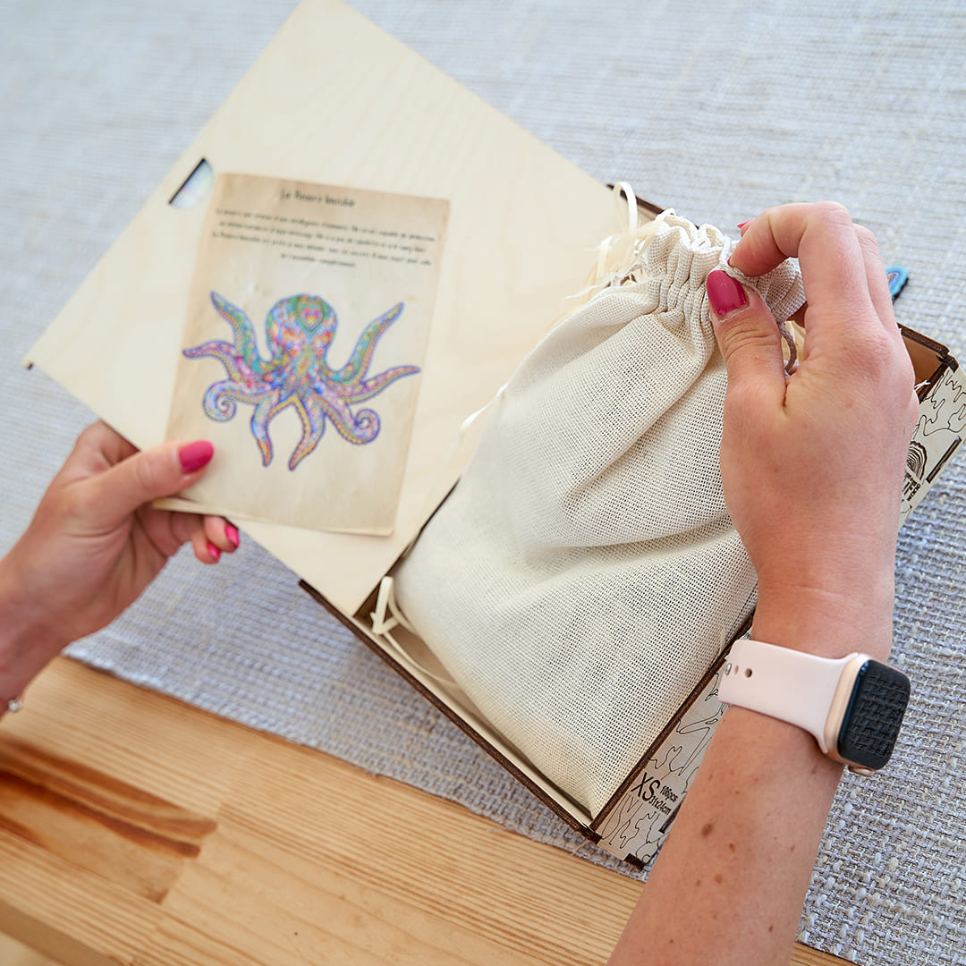 The Invisible Octopus Wooden Puzzle