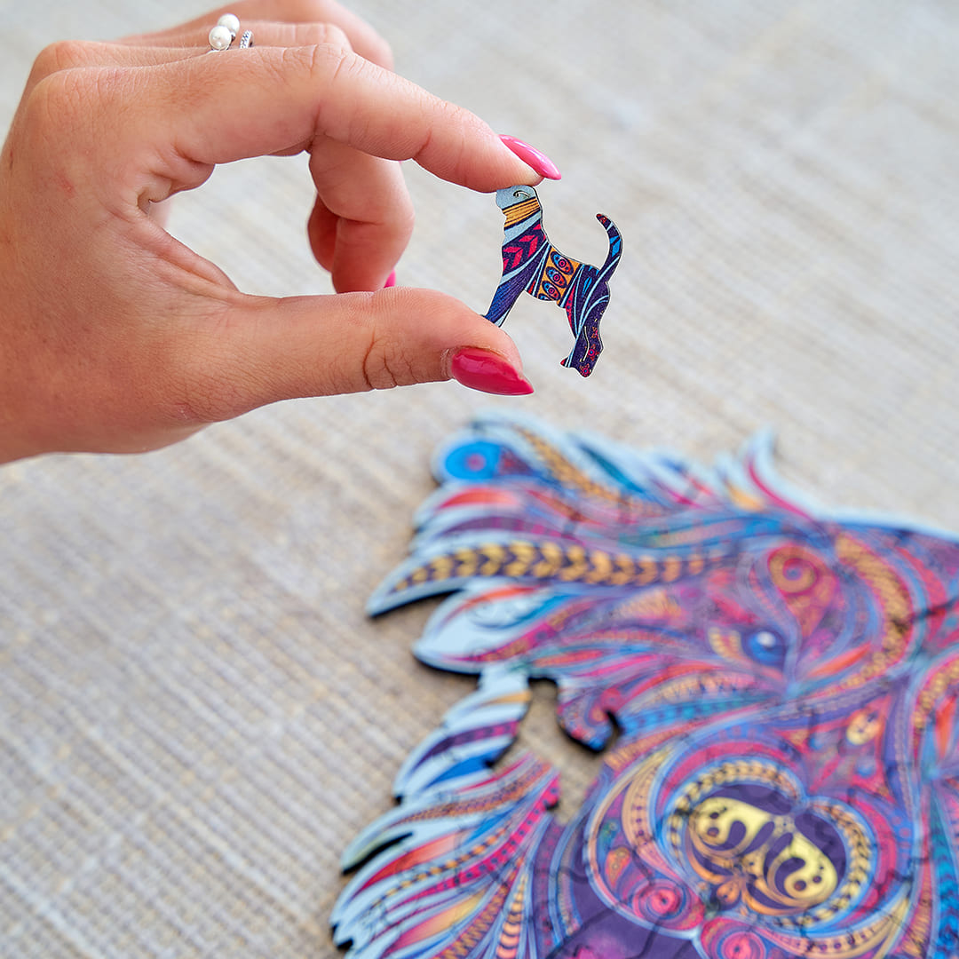 Faithful Dog Wooden Puzzle