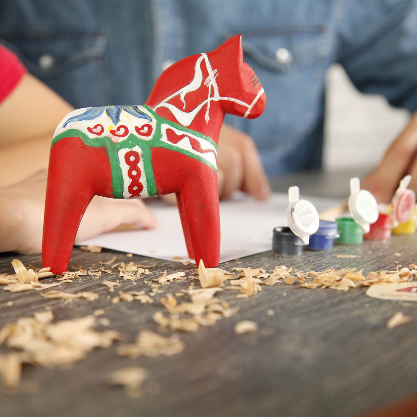 Dala Horse Wood Carving Kit for Beginners