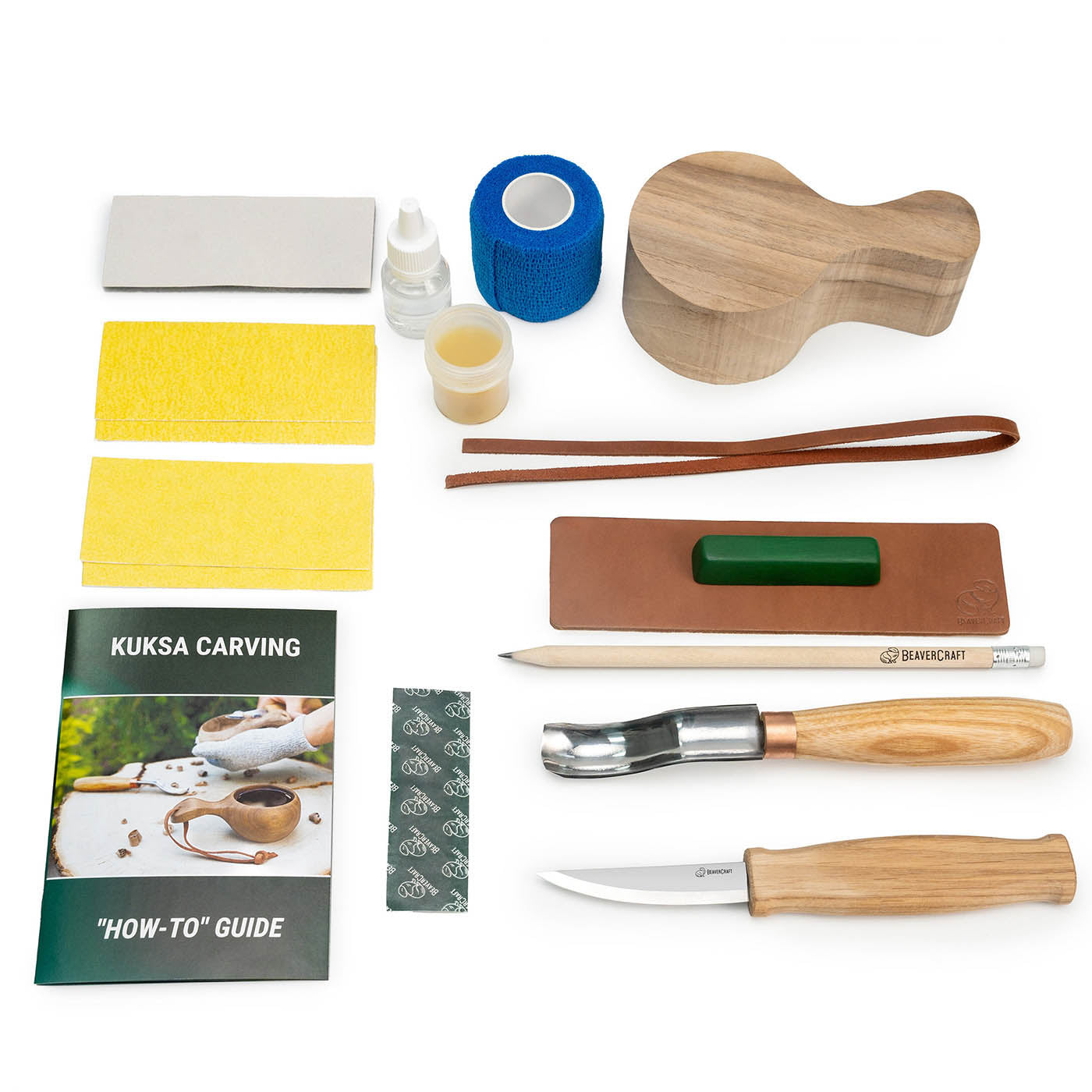 Kuksa Cup Wood Carving Kit for Beginners