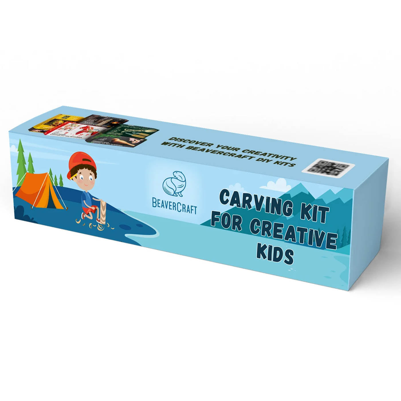Christmas Tree Wood Carving Kit for Beginners