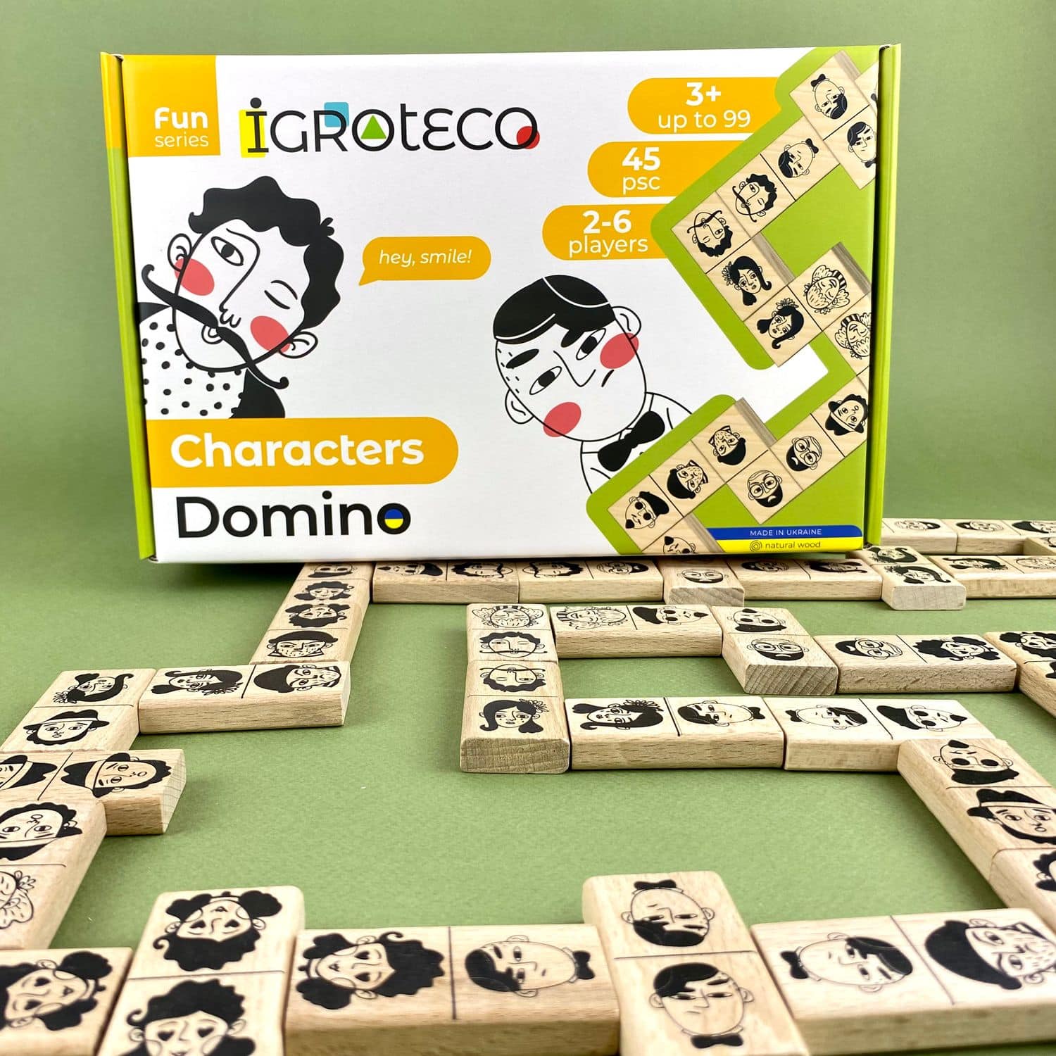 Domino  45 pièces