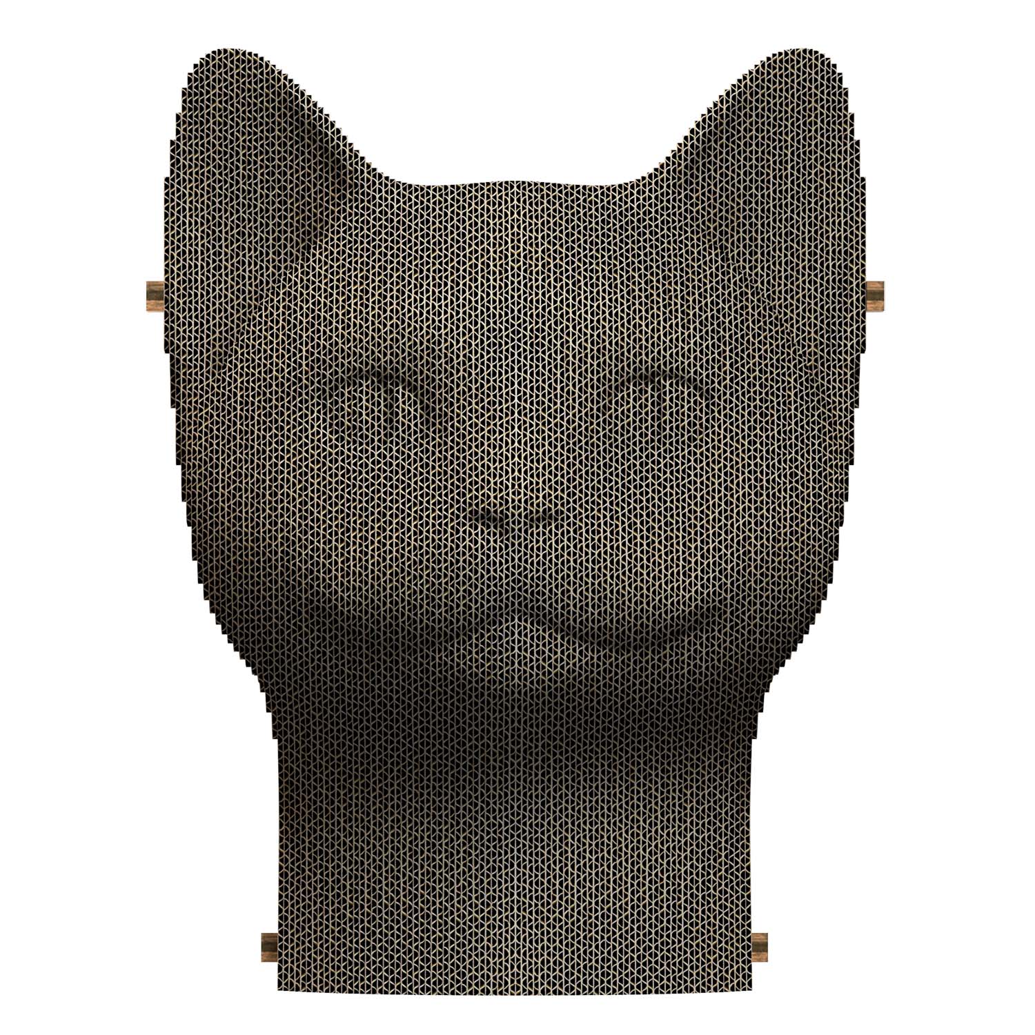 3D cardboard puzzle-sculpture Cat