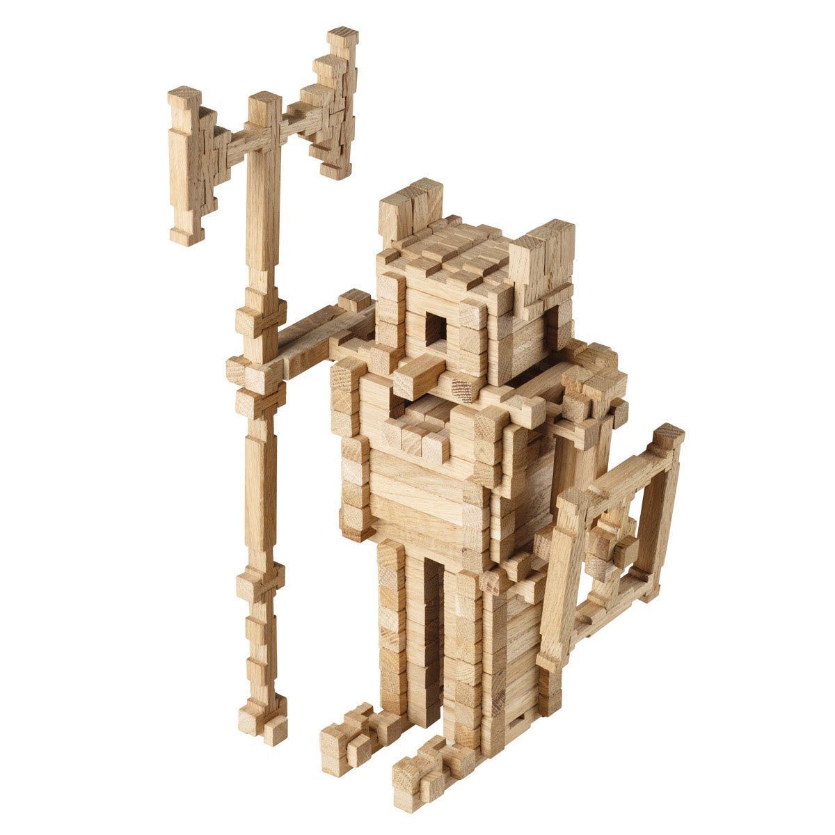 Tower Wooden Construction Set, 213 pieces