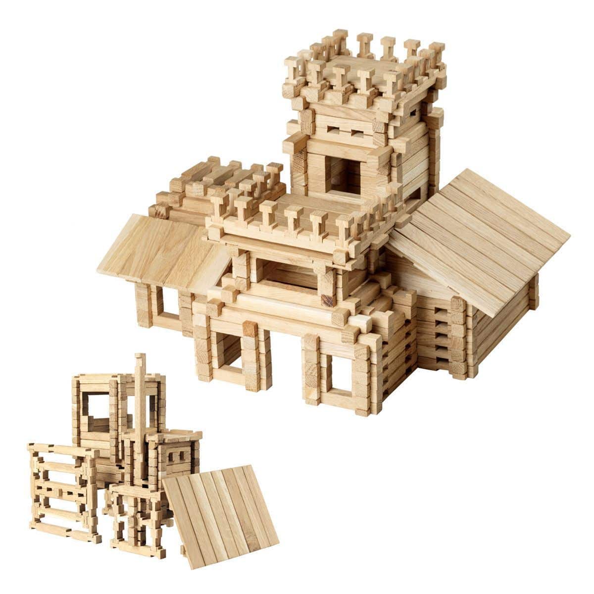 Jeu de construction en bois Château 294 pièces