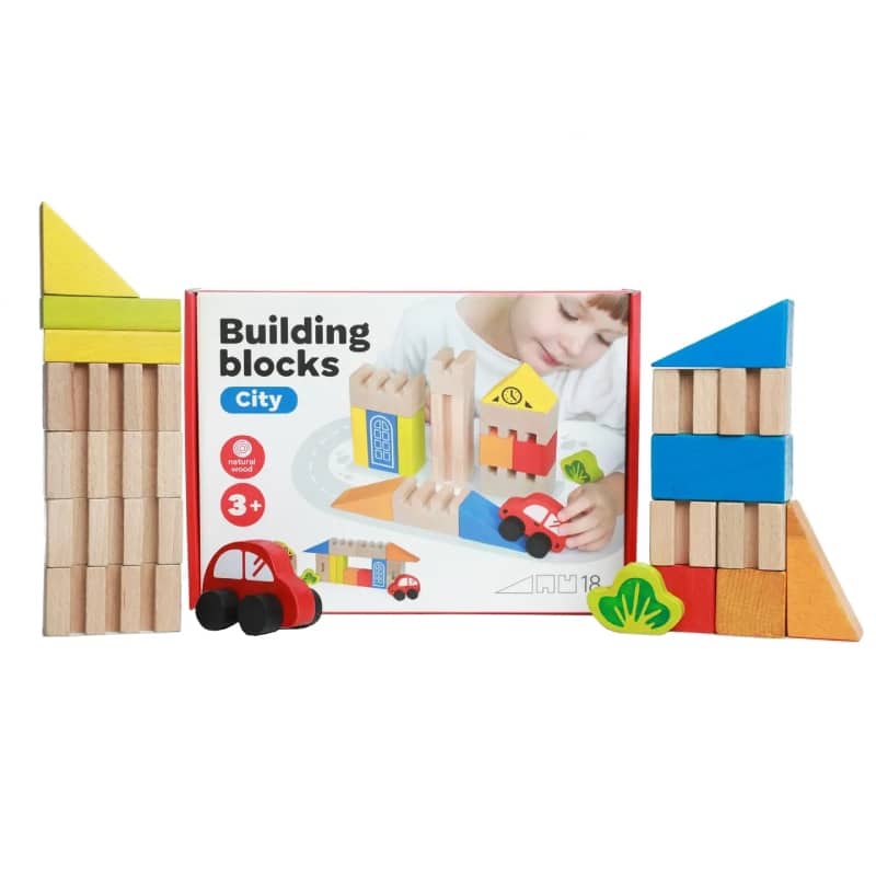 Blocs de construction City 18 pièces