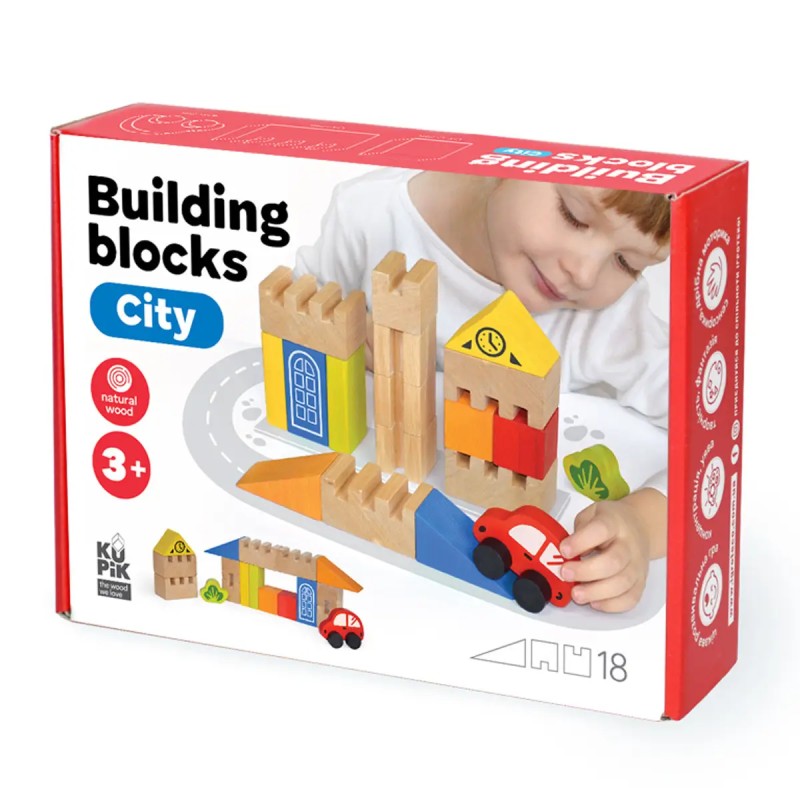 Blocs de construction City 18 pièces