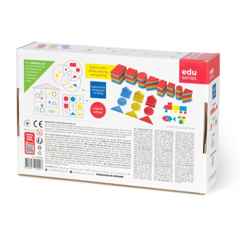 Blocs logiques 48 pièces