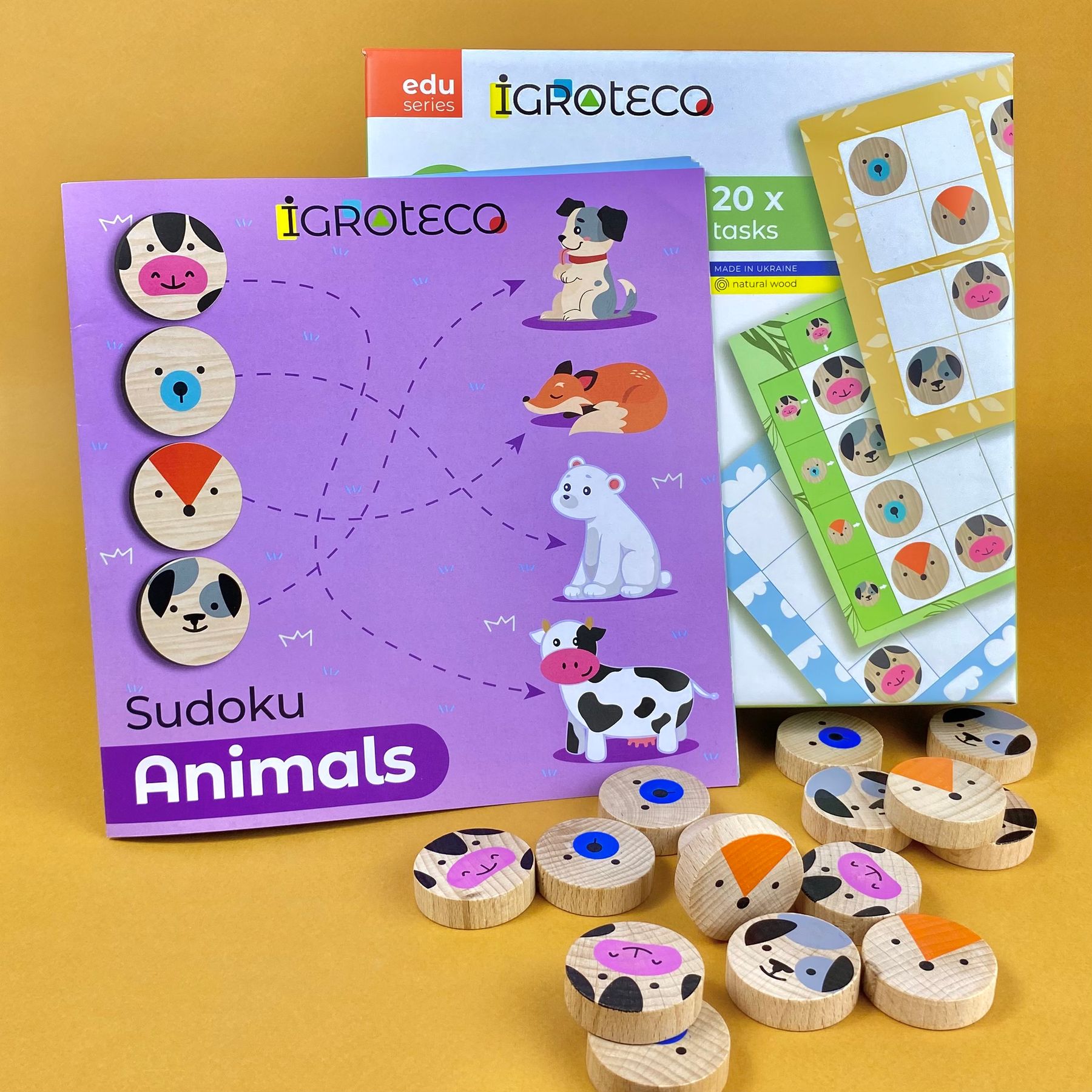 SUDOKU Animaux  16 pièces